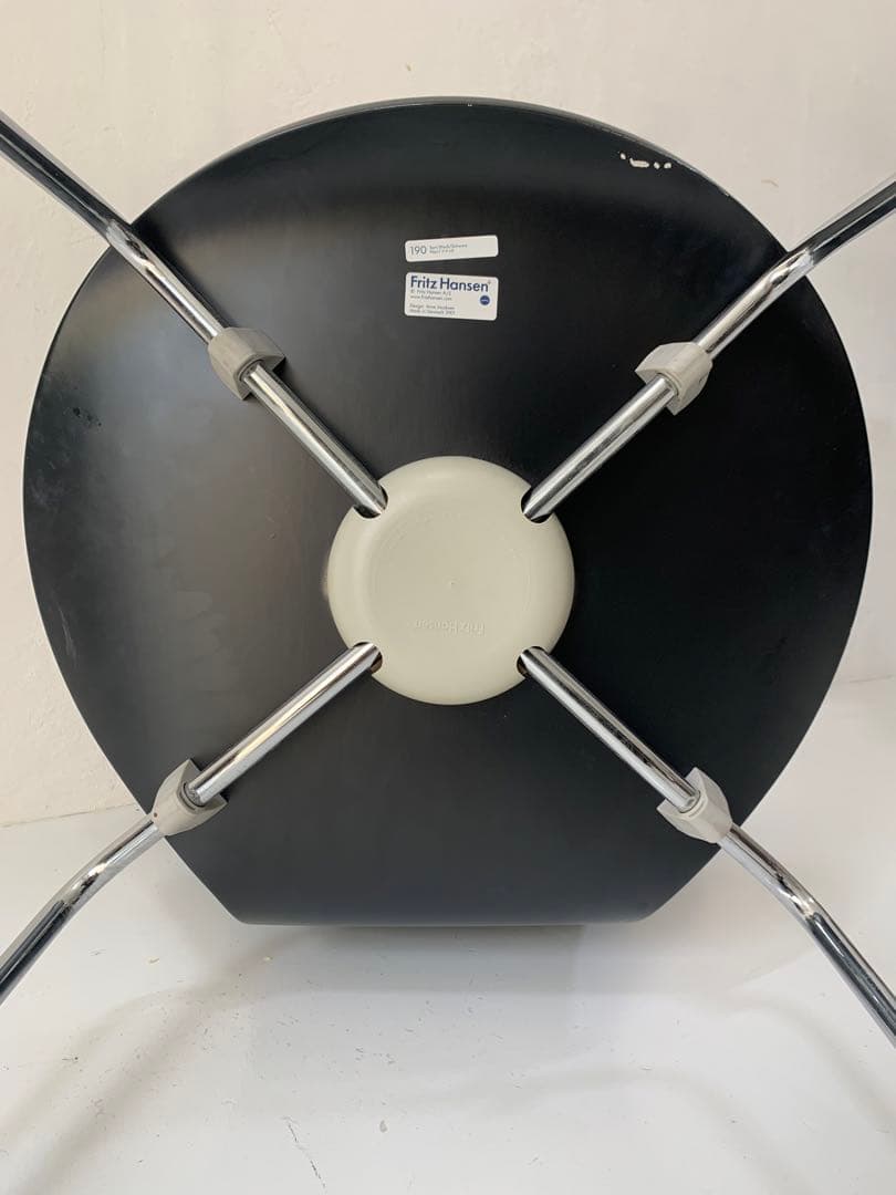 FRITZ HANSEN (フリッツハンセン) セブンチェア ブラック5脚セット