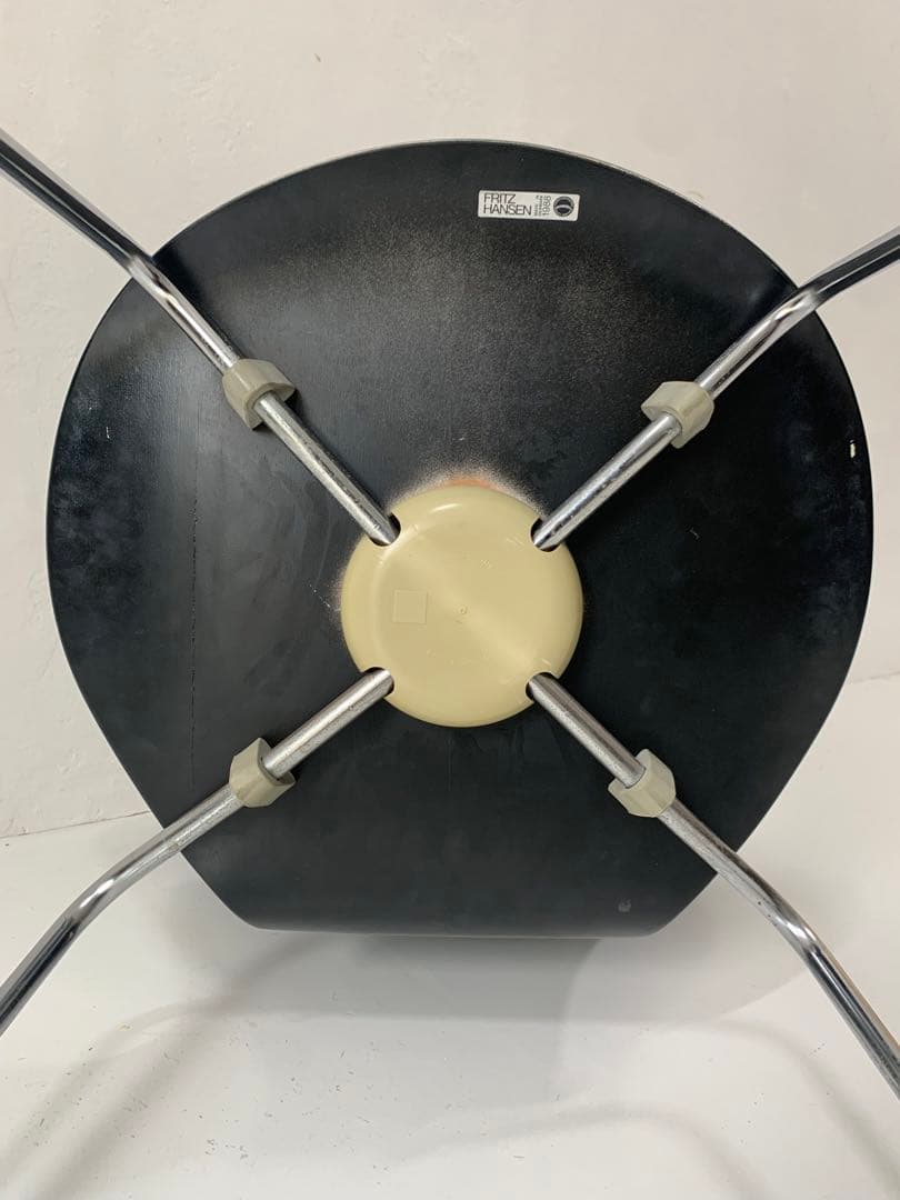 FRITZ HANSEN (フリッツハンセン) セブンチェア ブラック5脚セット