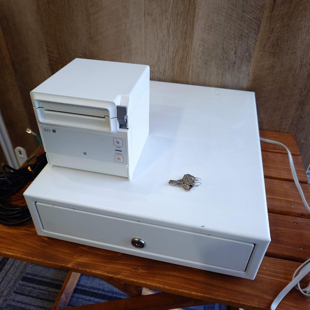 【hamu】SII RP-F10プリンター＆ドロアー Airレジ/スマレジ