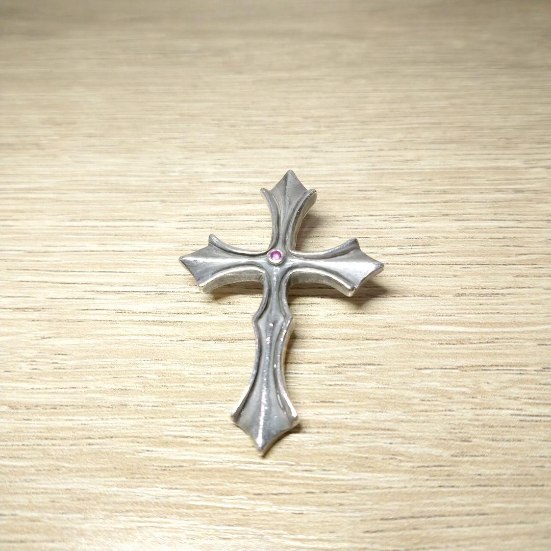 フラットヘッド シルバー 925 クロスペンダント アクセサリー クロス