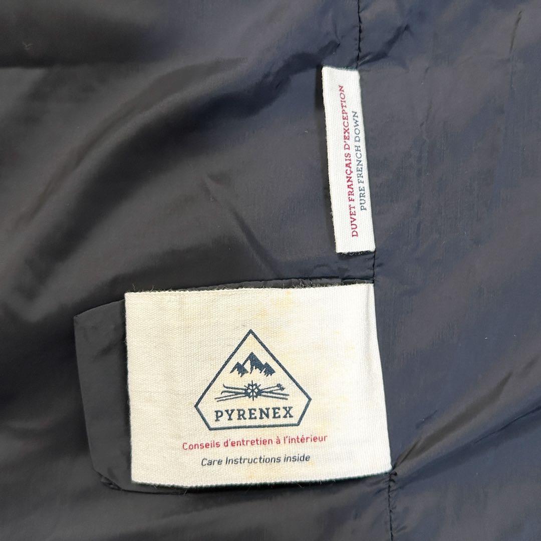 PYRENEX×EDIFICE アヌシー ダウン 34 ファー フード Aライン