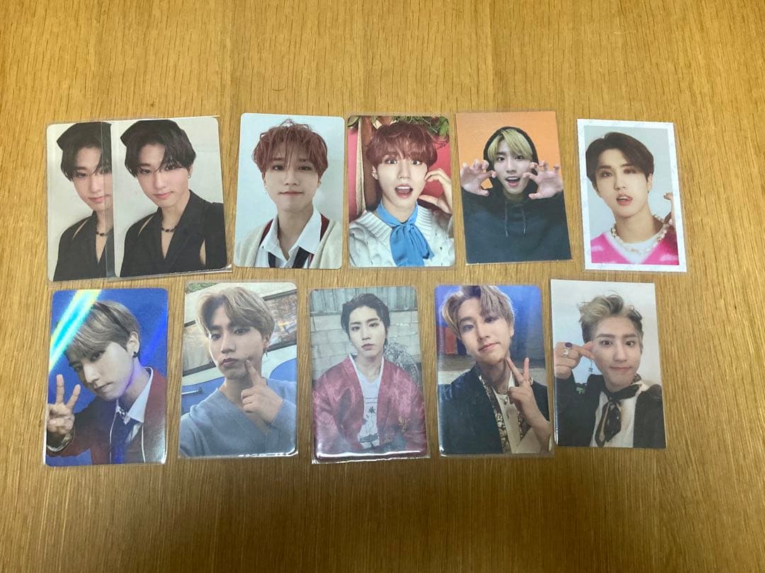 12月末処分 skz ハン グッズ+トレカ約80枚