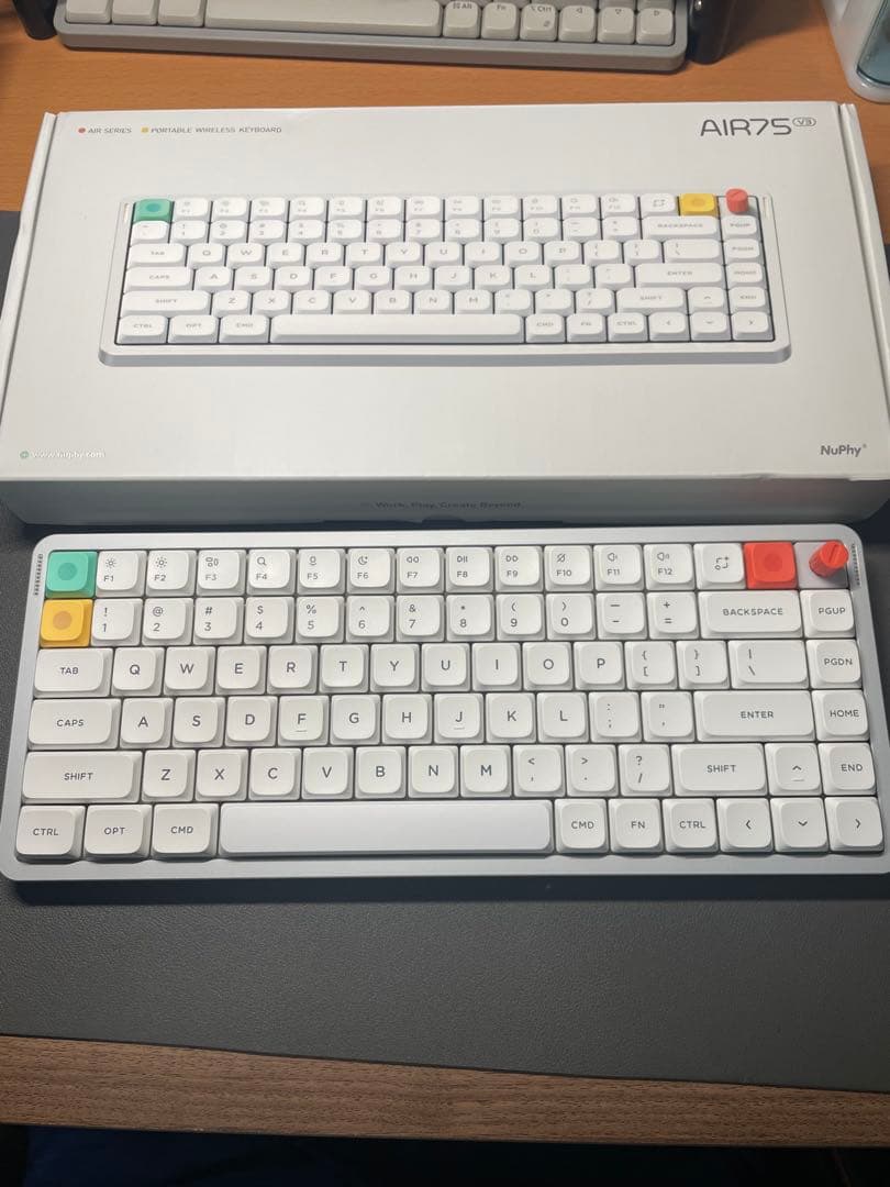 NuPhy AIR75 v3 blush nano US配列　技適なし
