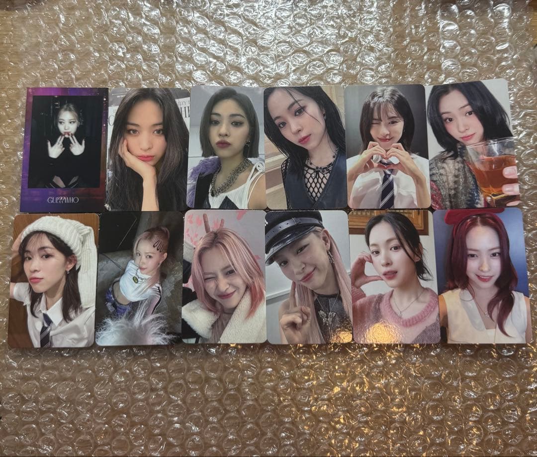 ITZY リュジン 対面ペンサ ヨントン 特典トレカ 12枚セット まとめ売り