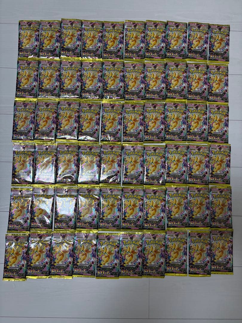 ポケモンカード　メガドリームex サーチ済60パック