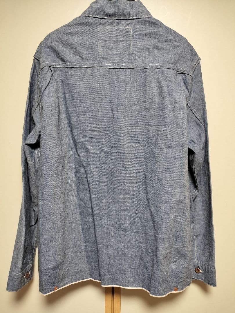 FOB FACTORY　FOBファクトリー　シャンブレー プルオーバーシャツ