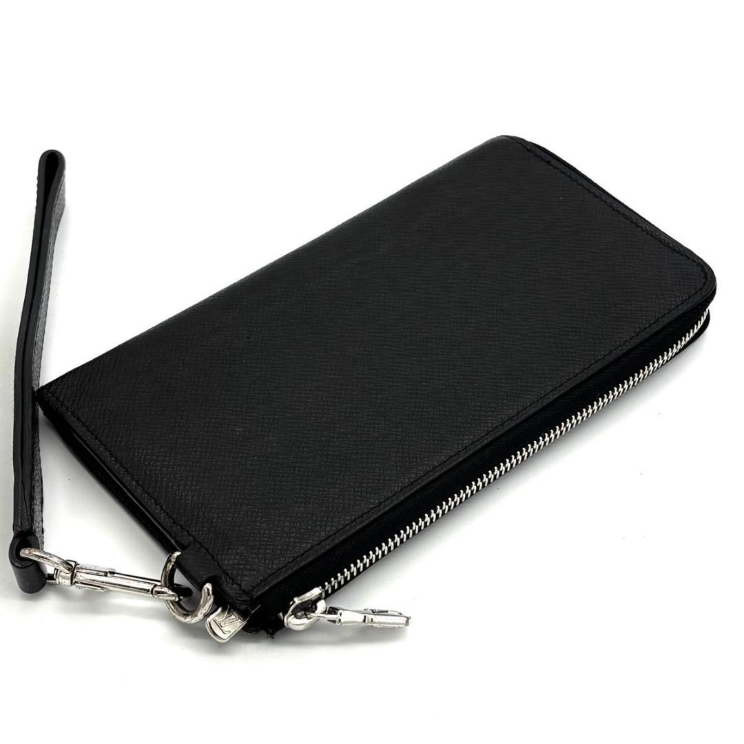 【新型IC】ルイヴィトン タイガ ジッピードラゴンヌ 長財布 ブラック 黒