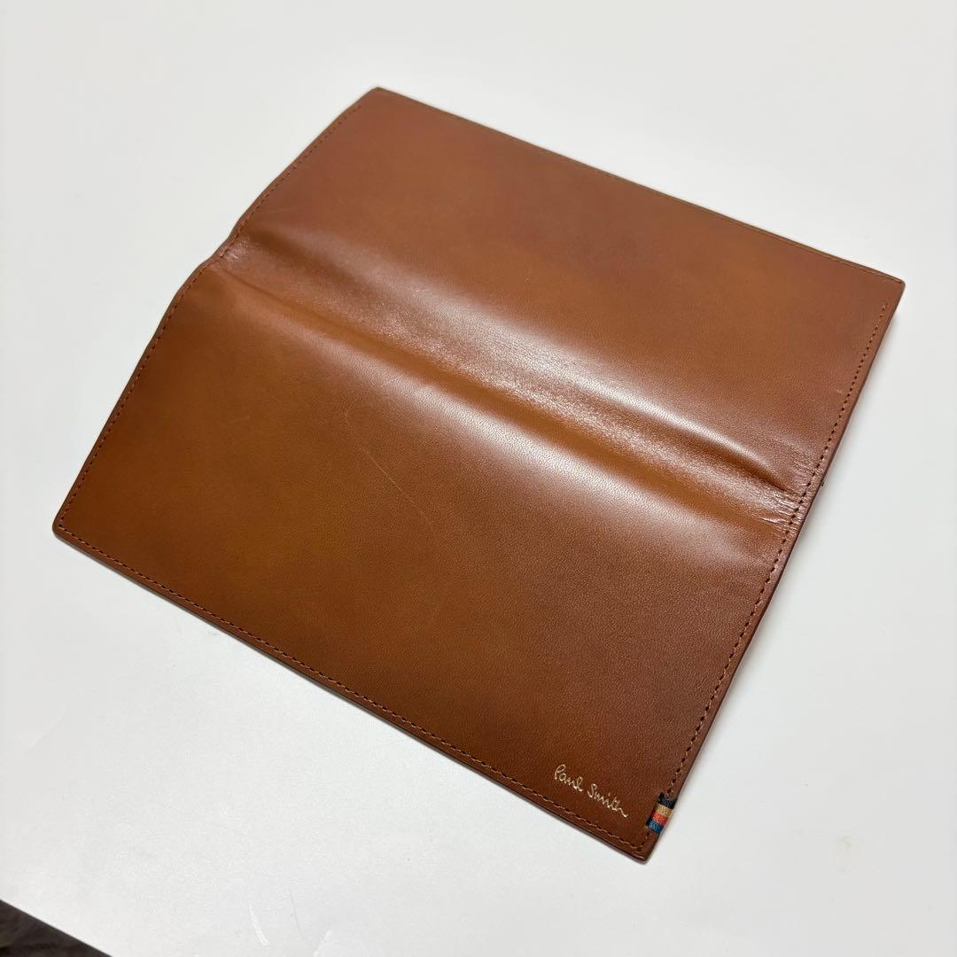 新品✨Paul Smith✨ポールスミス✨被せ✨長財布✨ブラウン✨人気✨未使用