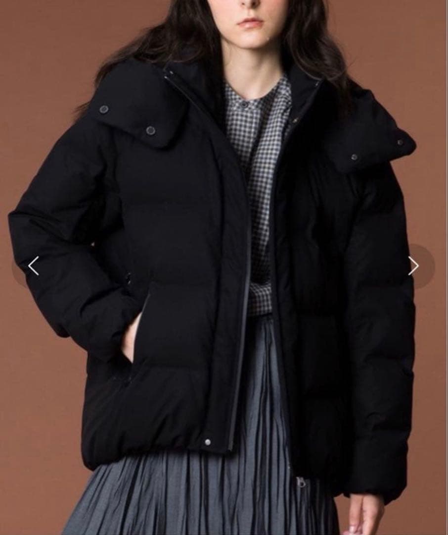 デサント 水沢ダウン BShop別注 BIGショートジャケット ブラック M