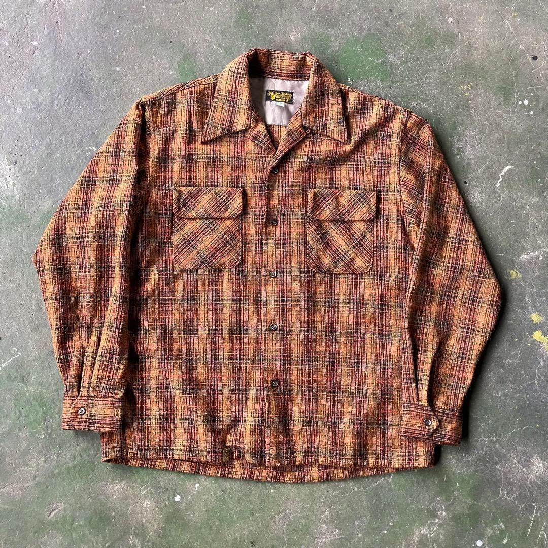 style eyes スタイルアイズ　長袖チェックシャツ　ボードシャツ