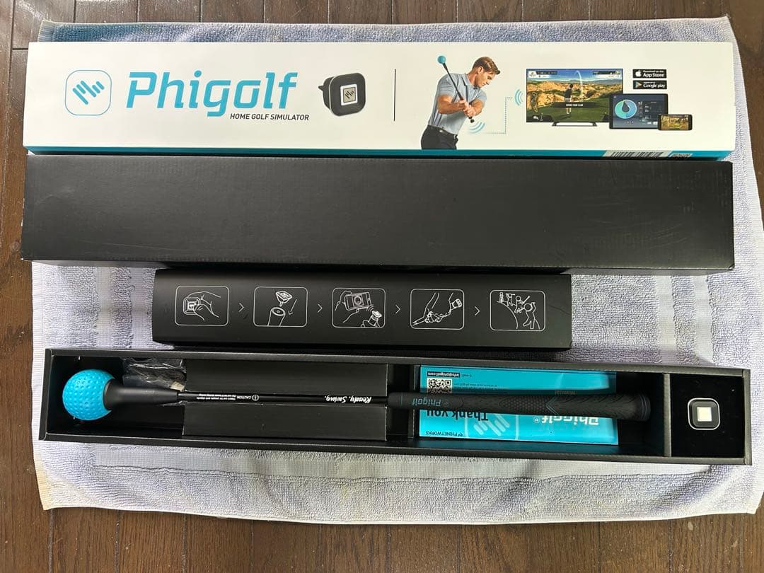 ファイゴルフPhigolf ゴルフシミュレータ　ゴルフスイング練習用具　WGT