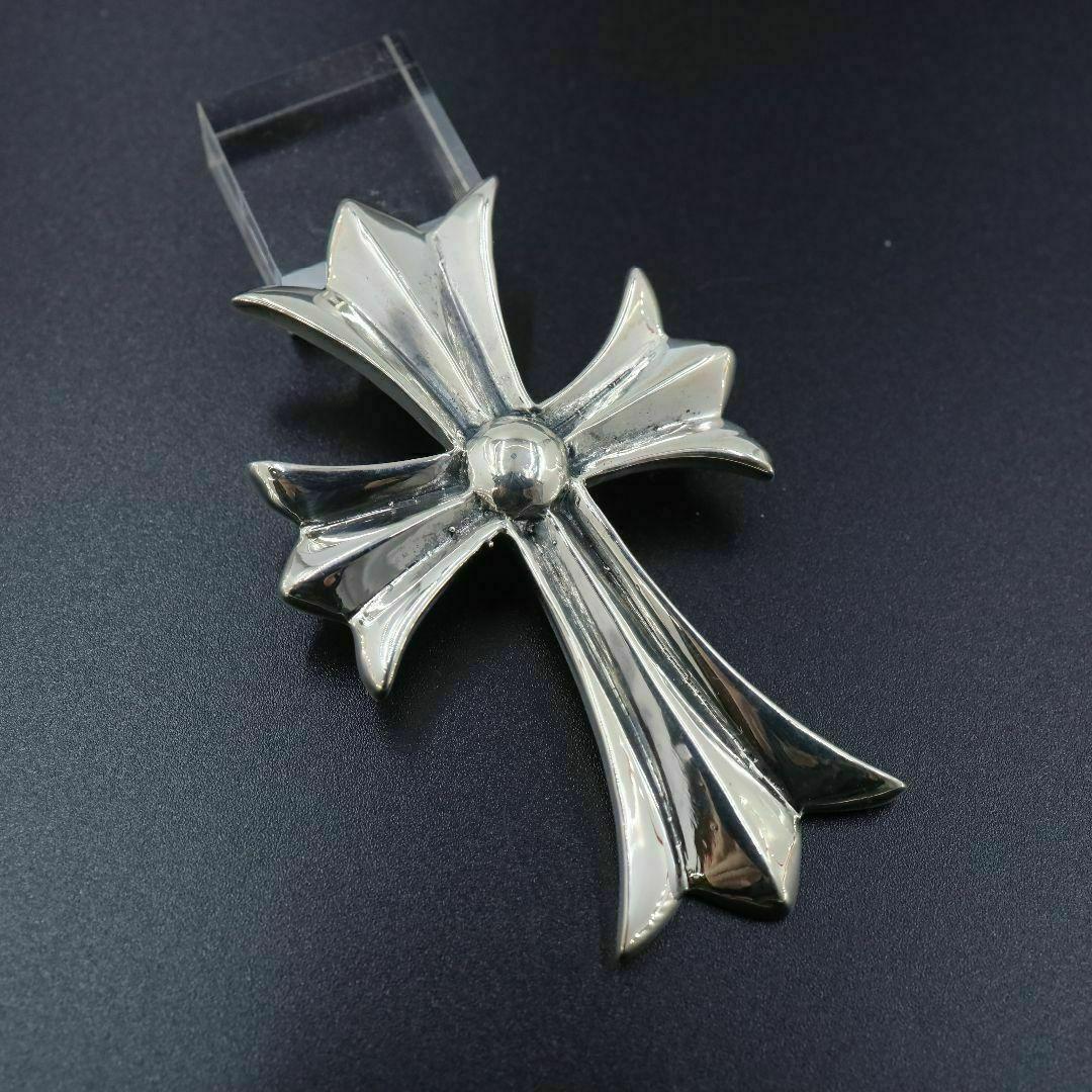 ラージクロス クロスモチーフ ペンダントトップ シルバー925 刻印有