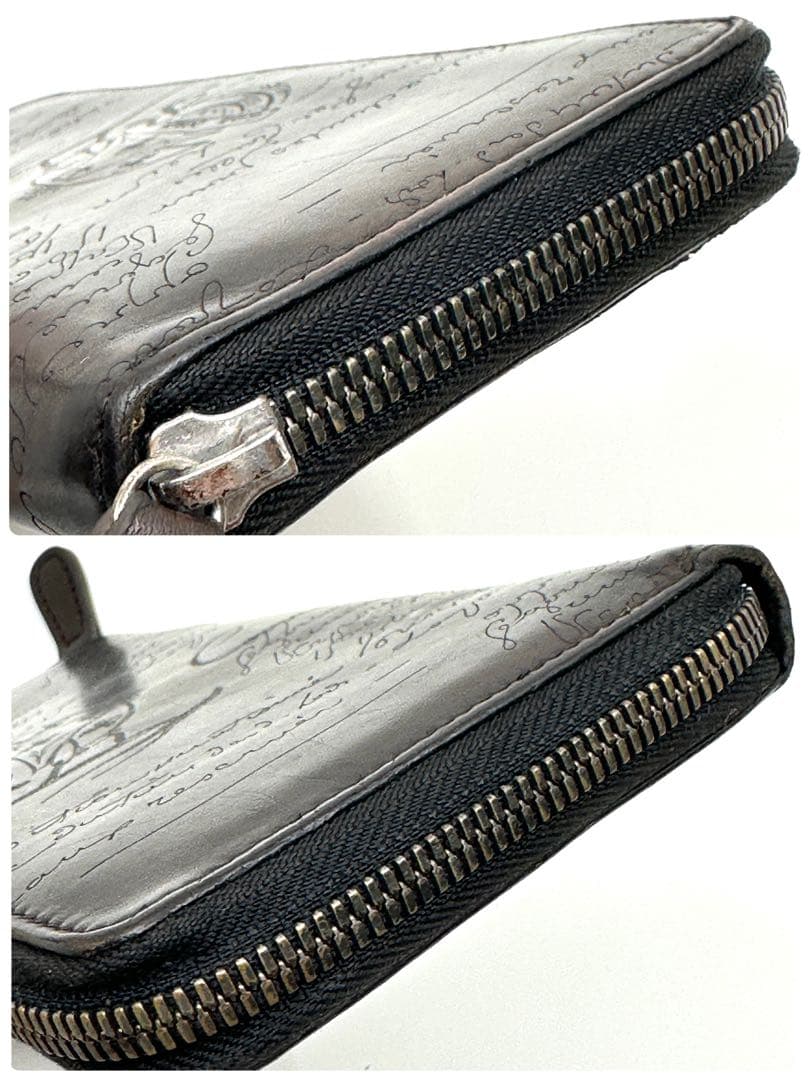 ベルルッティ カリグラフィー ラウンドジップ 長財布