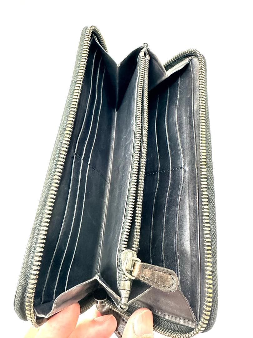 ベルルッティ カリグラフィー ラウンドジップ 長財布