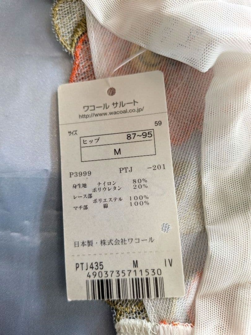 ワコール　サルート　ブラジャー　Tバック　ガーターベルト　３点セット　難アリ