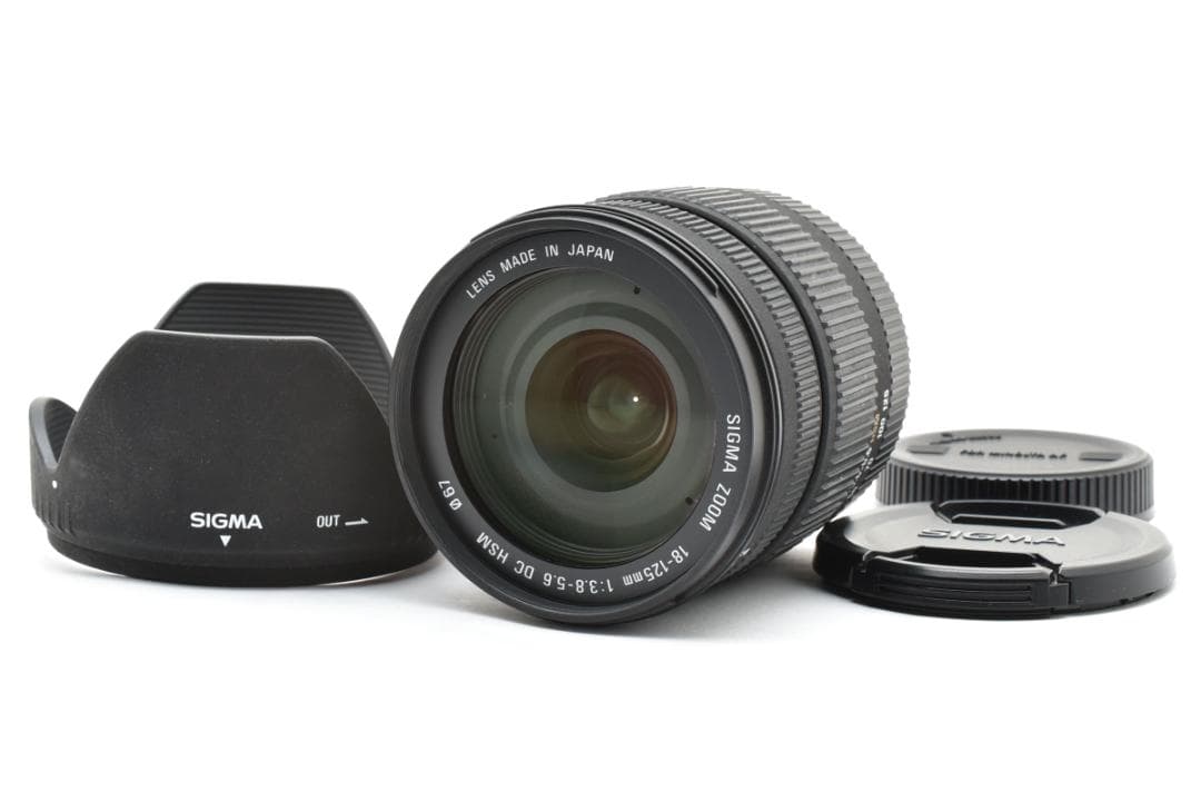 シグマ SIGMA ZOOM 18-125 3.8-5.6 DC HSM カメラ