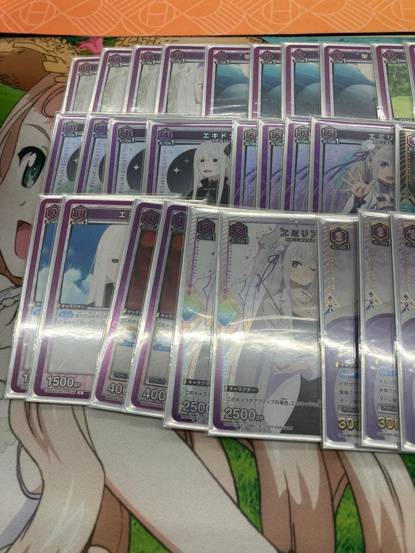 ユニオンアリーナ リゼロ エキドナエミリア デッキ パラレル入り