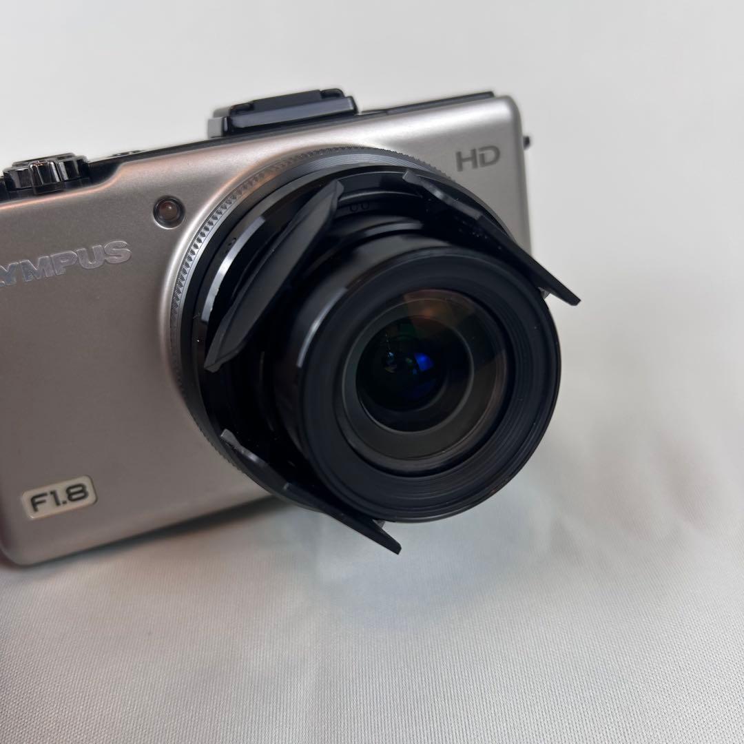 【付属品多数】OLYMPUS オリンパス XZ-1 VF-3 自動開閉 シルバー