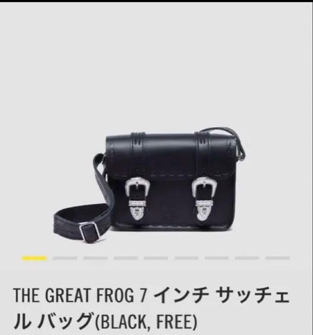 DR. MARTENS x THE GREAT FROG サッチェルバッグ極美品