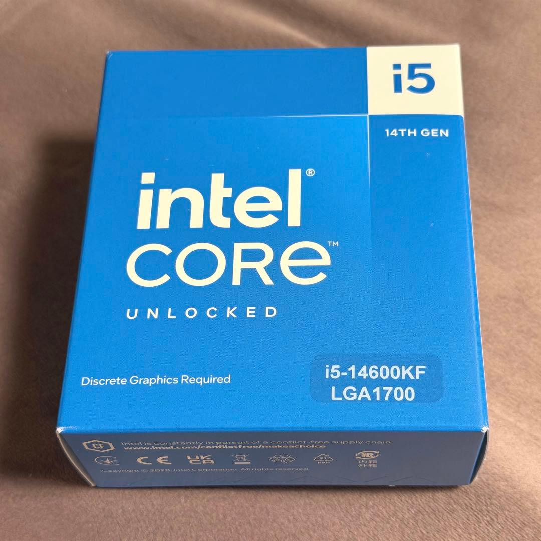 未開封新品 Intel Core i5-14600KF LGA1700 BOX