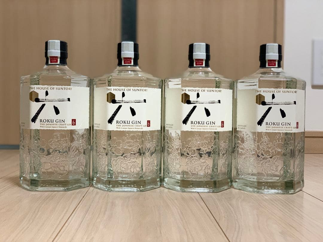 【最終値下げ】 サントリー　六ジン　700ml 4本セット