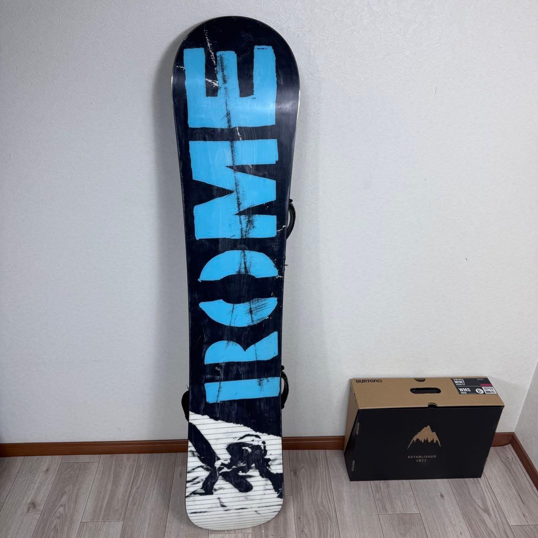 ROMEレディース スノーボード 142cm 4点セット