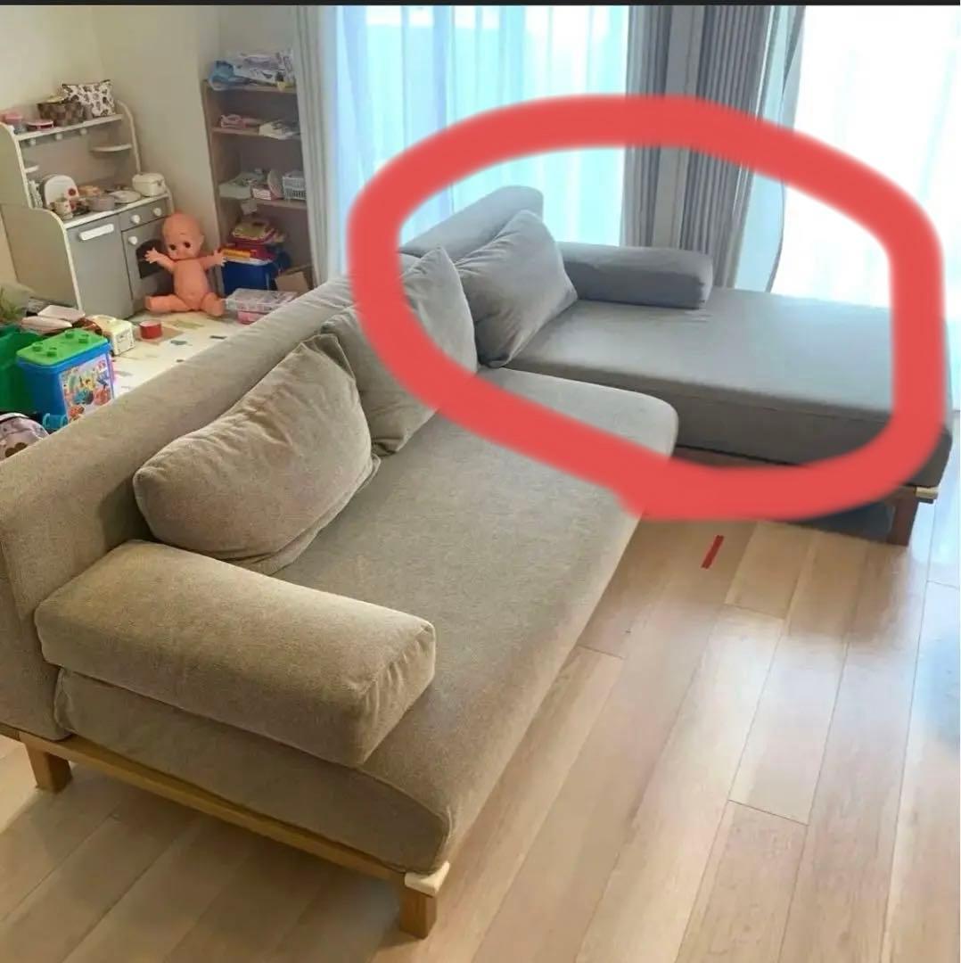 （最終値下げ）SIEVE レクトユニットソファ②（ダークベージュ）