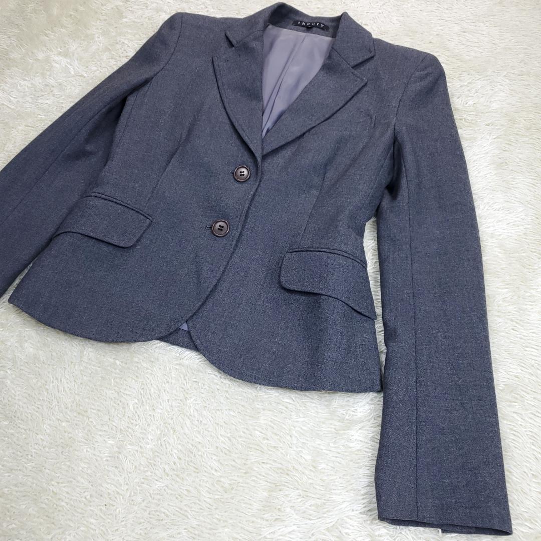 nananananananさん専用 Theory パンツスーツ グレー 2　M