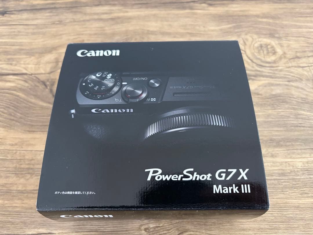 Canon PowerShot G7XMarkⅢ シルバー【シャッター数回のみ】