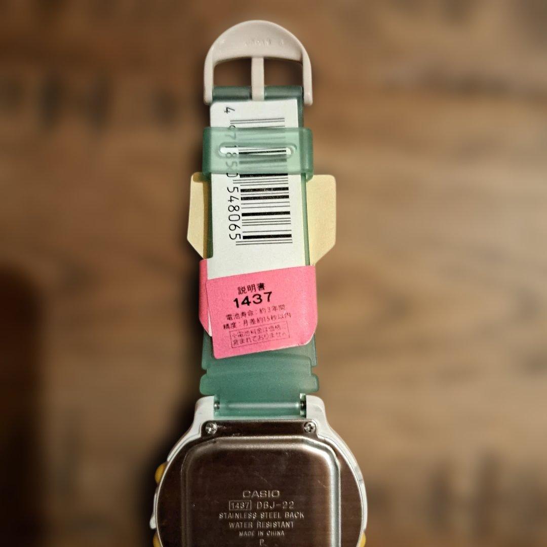 激レア　CASIO　DBJ-22-3Tデータバンクフレンドリーメモ　ヴィンテージ