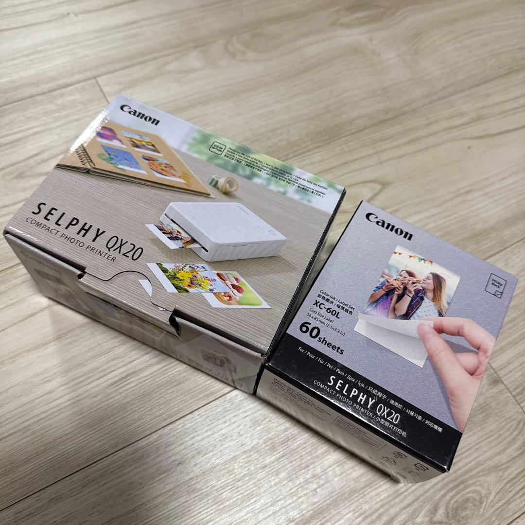 Canon SELPHY QX20 コンパクトフォトプリンター