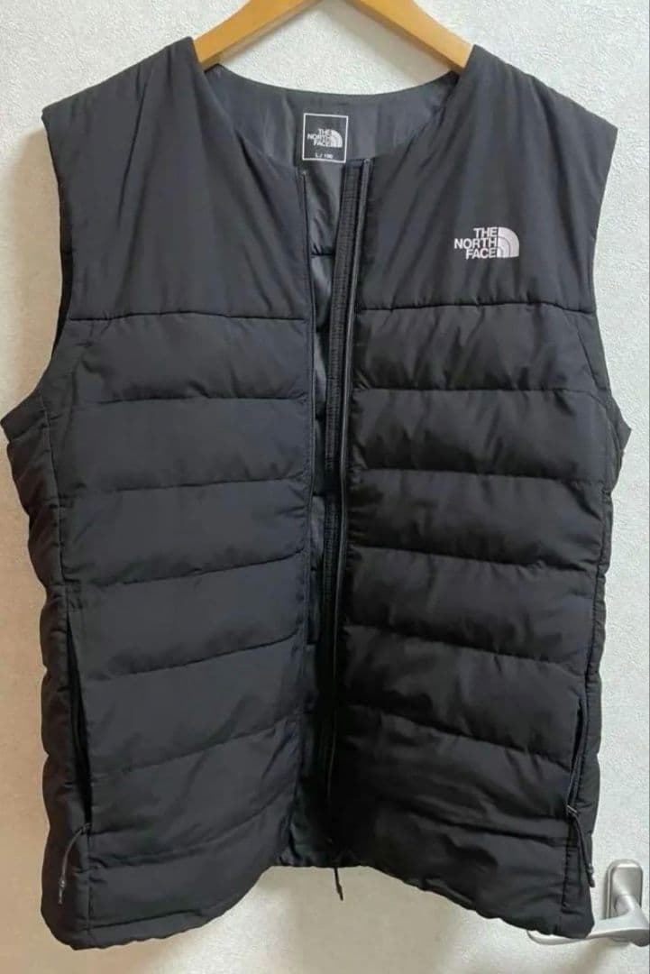 THE NORTH FACE ノースフェイス　 ブラック ダウンベスト Lサイズ