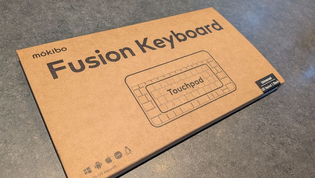 【美品】mokibo Fusion Keyboard ブラック 第二世代