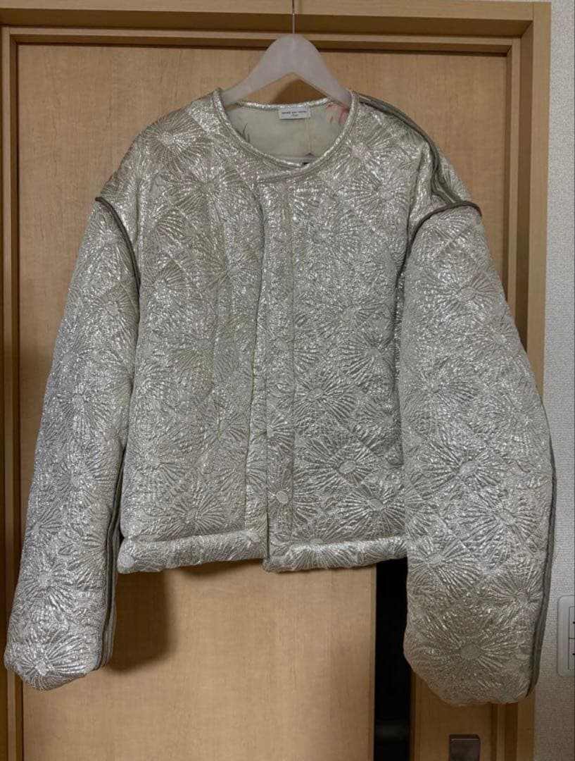 DRIES VAN NOTEN 23-24AW キルティング　刺繍　ジャケット