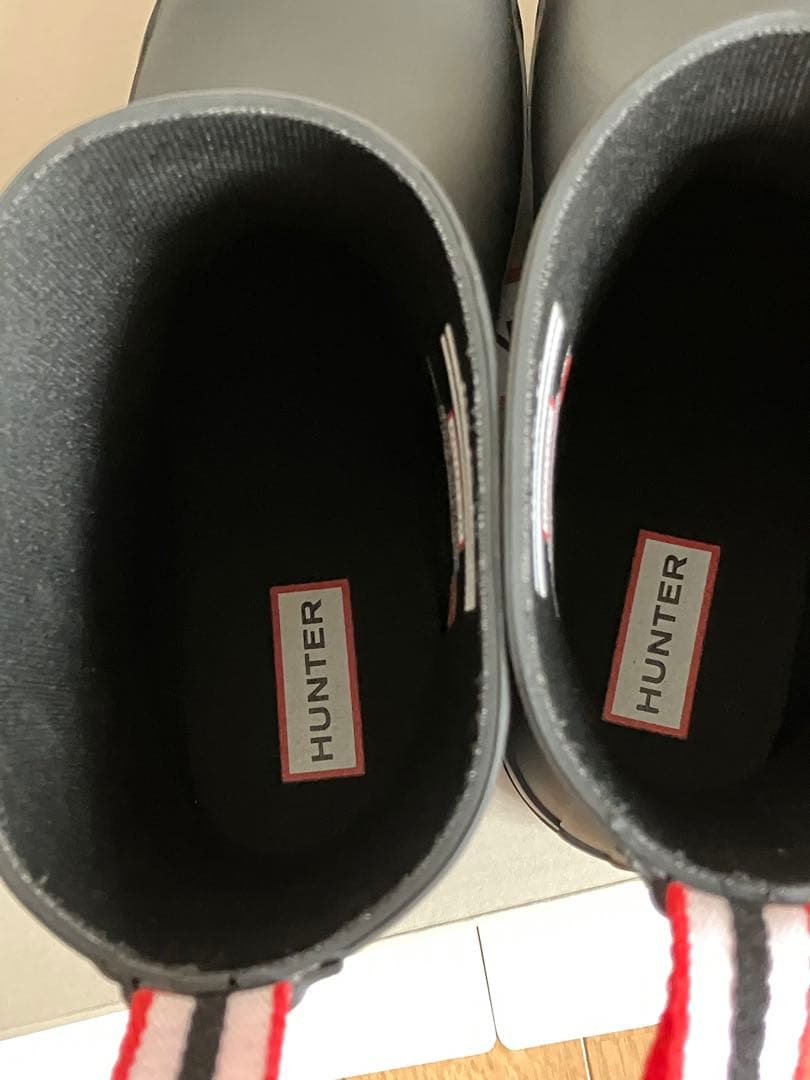 HUNTER レインブーツ オリジナル プレイショート レディース　24㎝