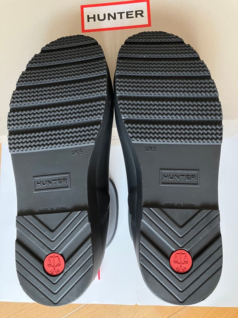 HUNTER レインブーツ オリジナル プレイショート レディース　24㎝