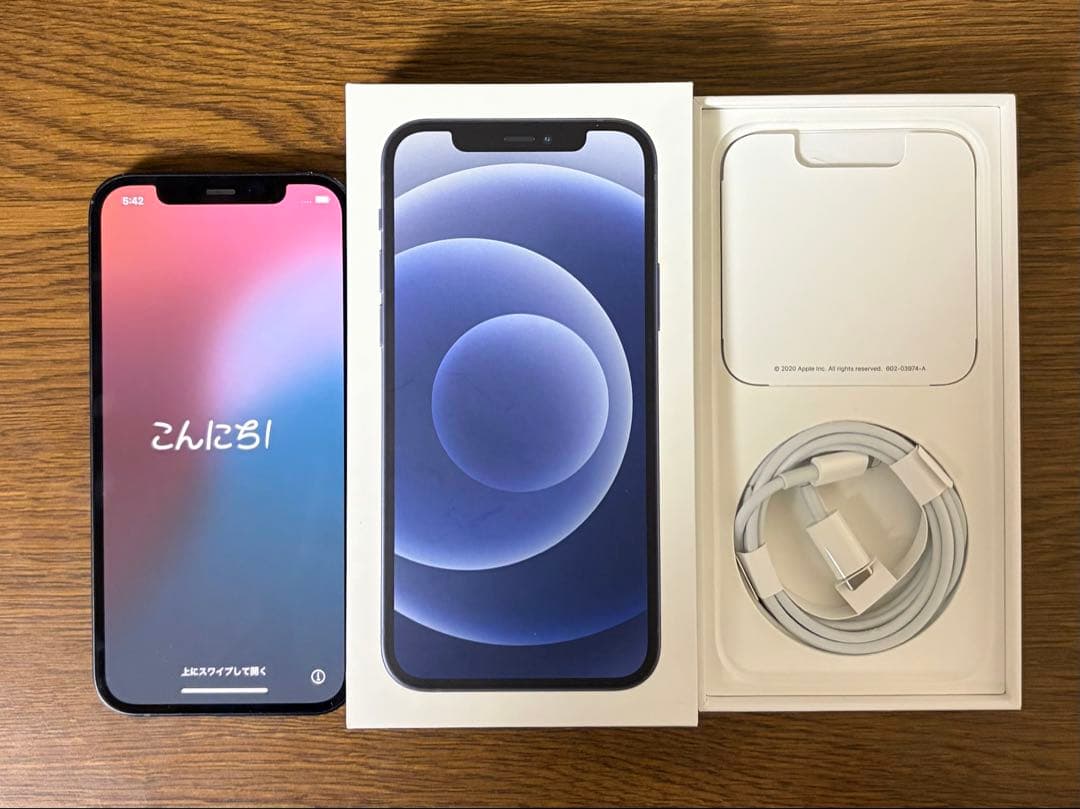 E*y様 iPhone12 128GB black 箱あり