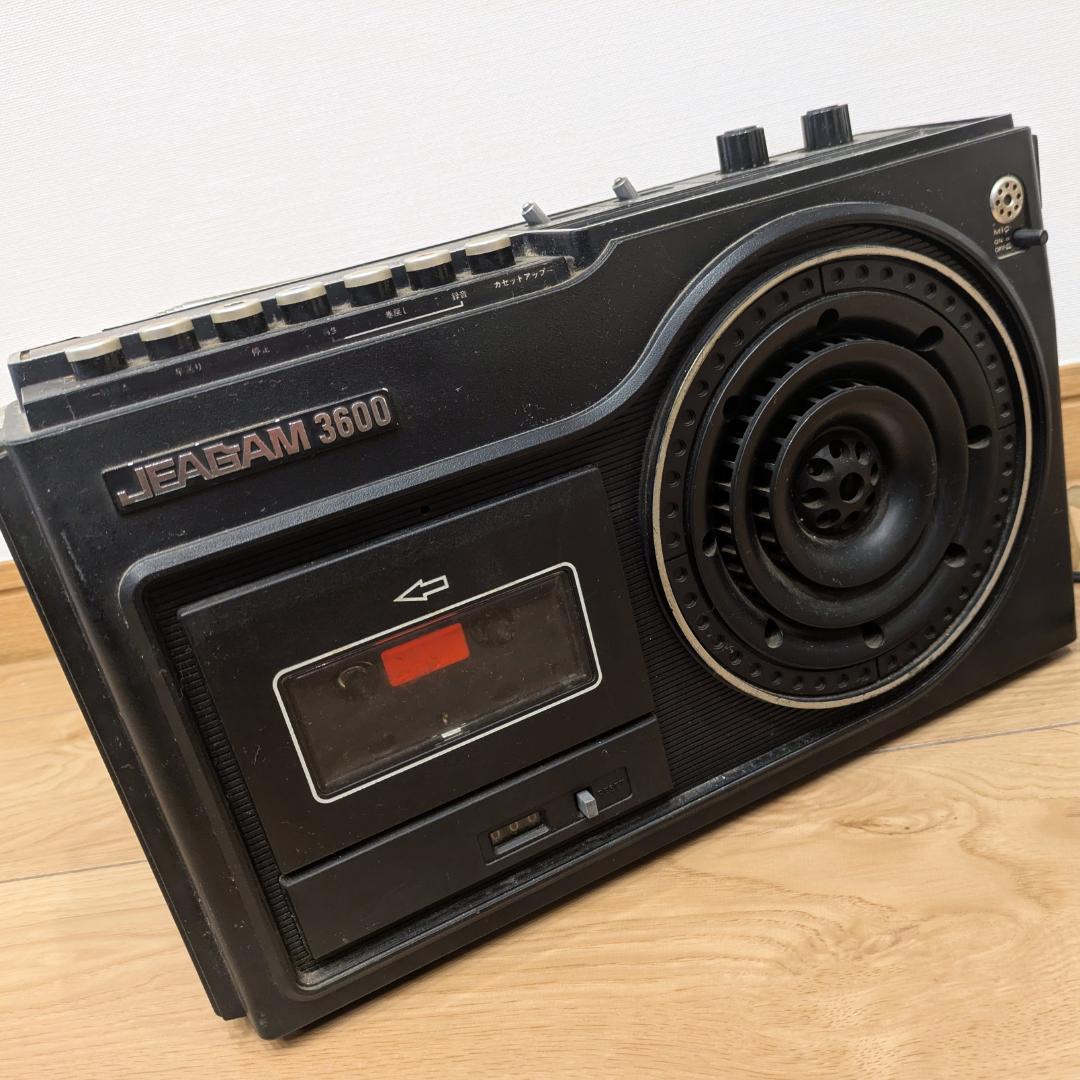 送料無料 三菱電機 JEAGAM ラジオカセット JR-3600 ジャンク品