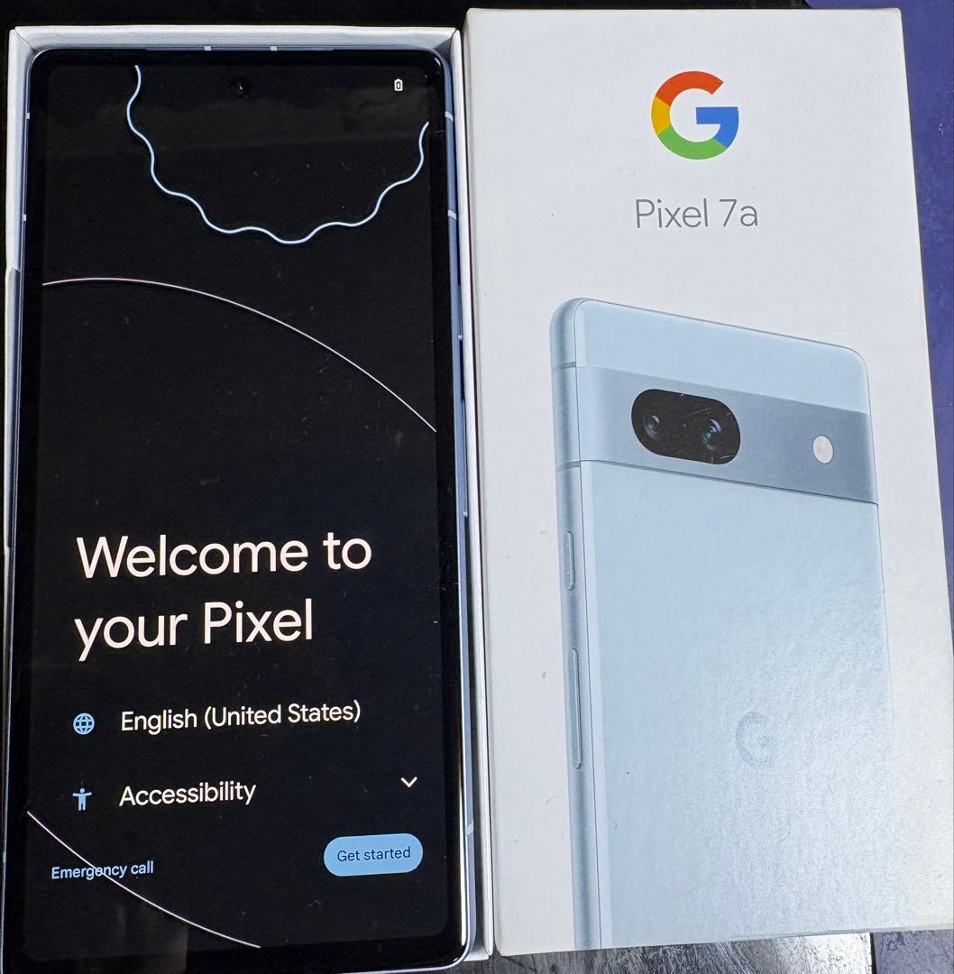 Pixel 7a 新品　未使用品　simフリー