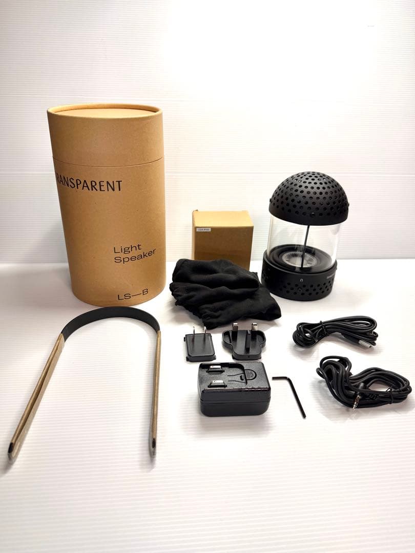 【未使用品】TRANSPARENT ランタン ライト スピーカー