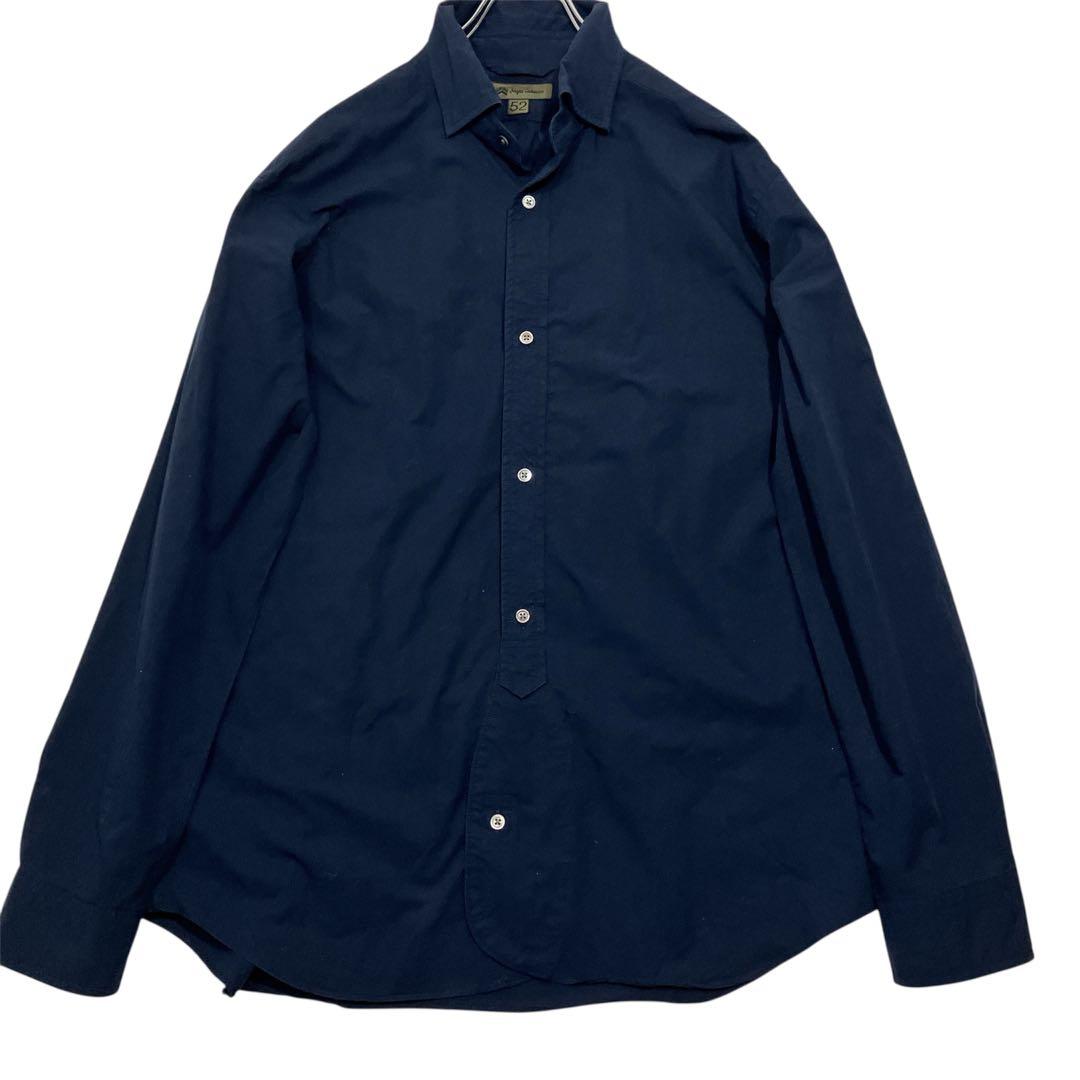 【逸品】ナイジェルケーボン　ブリティッシュオフィサーズシャツ　52 XL相当