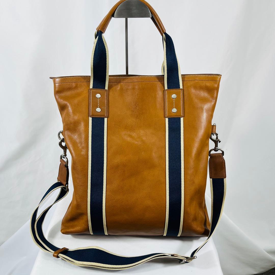 Coach コーチ　ヘリテージレザー２WAYトートバッグ70558 ユニセックス