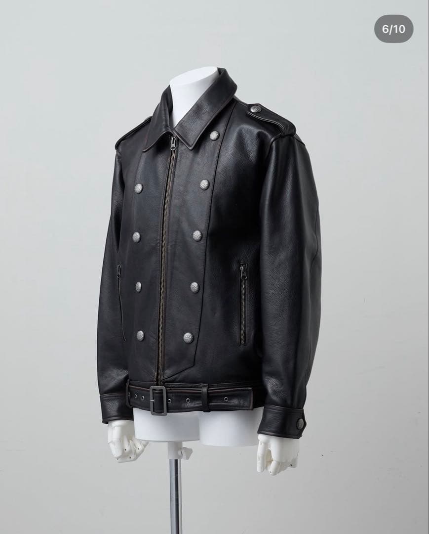 ジャケット・アウター grancy leather blouson