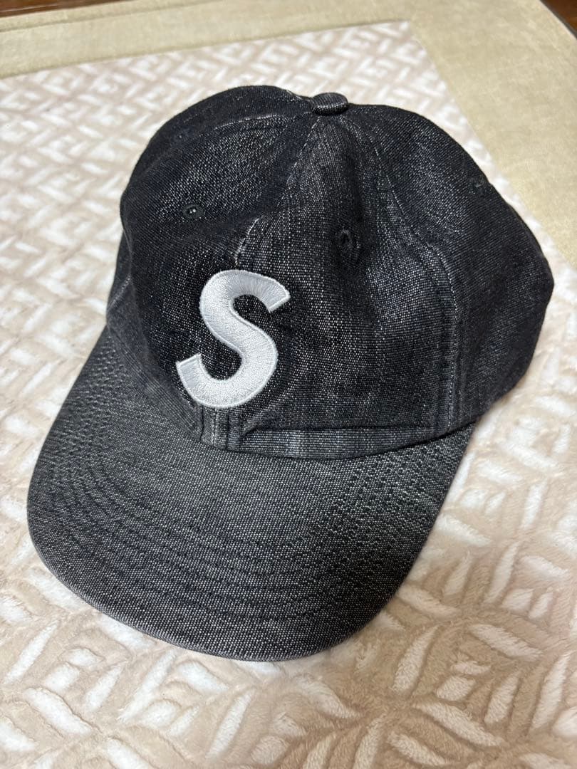 SUPREME Sロゴデニムキャップ