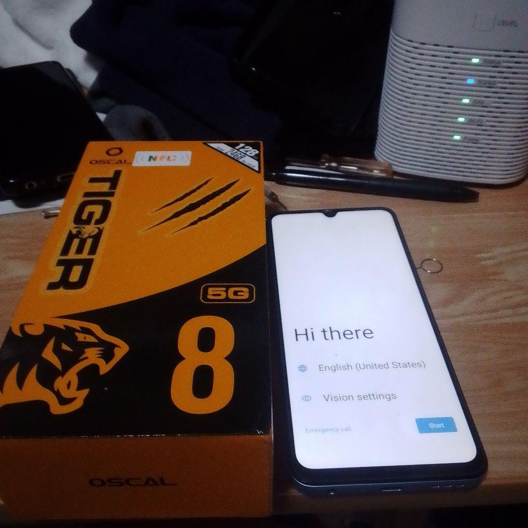 OSCAL TIGER 8 5Gブラック&ブルー2台セット