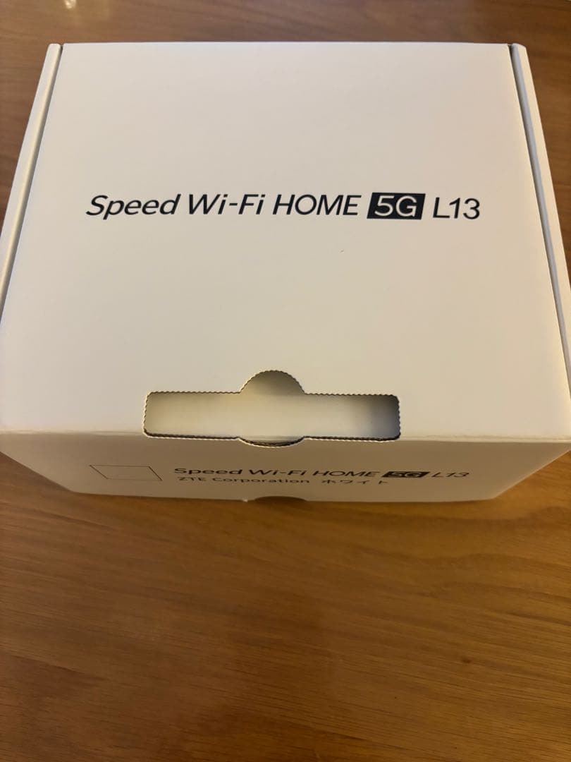 arai0412さま　　 Speed Wi-Fi  5G L13 本体