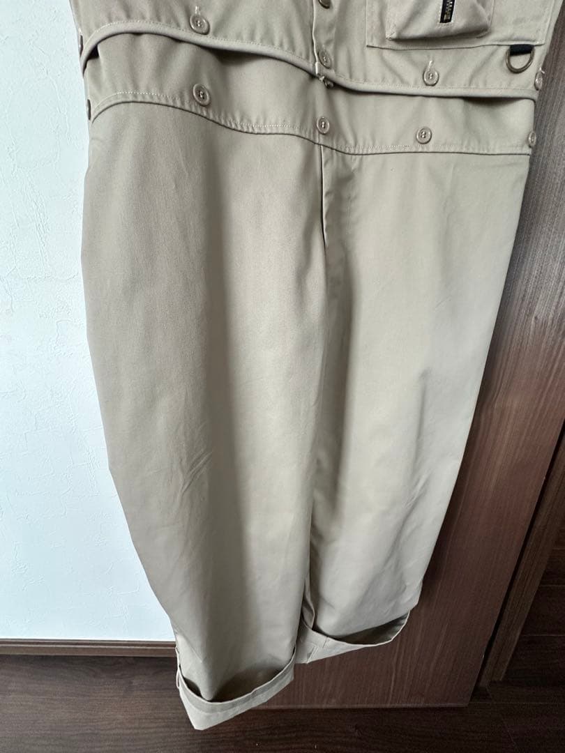 DOD TSUNA-VES ツナヴェス ベージュ オーバーオール