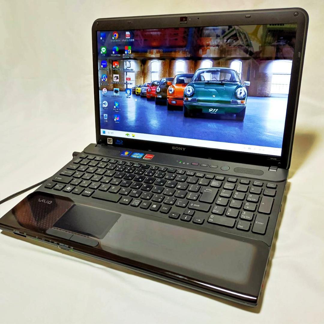 【美品】SONY VAIO　i5✨SSD搭載　設定済みノートパソコン