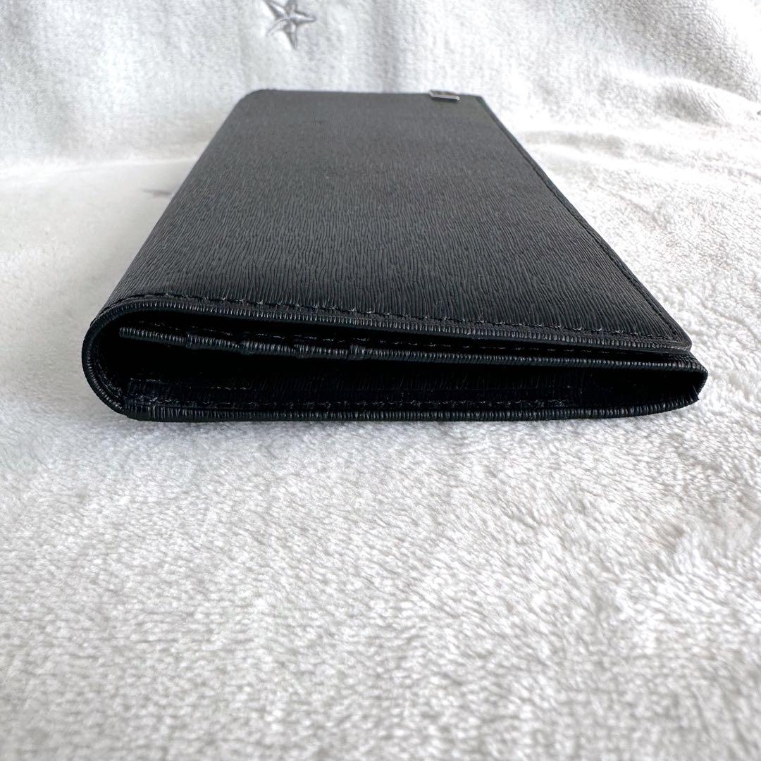 【新品未使用箱付】ポーター　長財布　カレント　ブラック　ロゴプレート　レザー