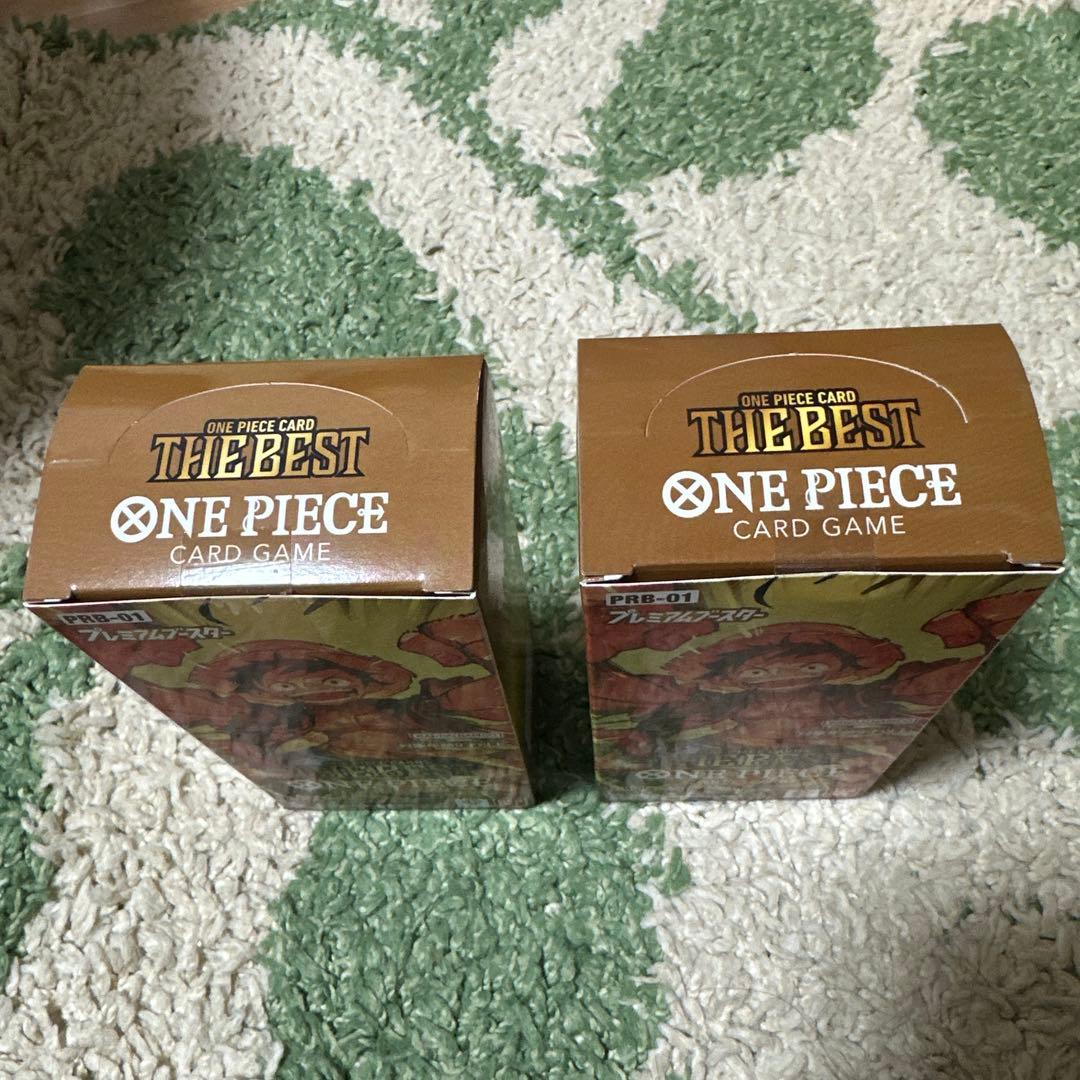 ワンピースカードゲームTHE BEST 未開封2box テープ付き